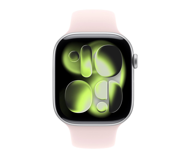 Apple Pasek sportowy 46 mm S/M jasnoróżowy - 1506136 - zdjęcie 3